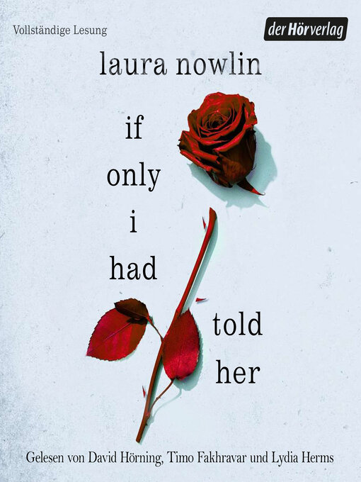 Title details for If Only I Had Told Her by Laura Nowlin - Available